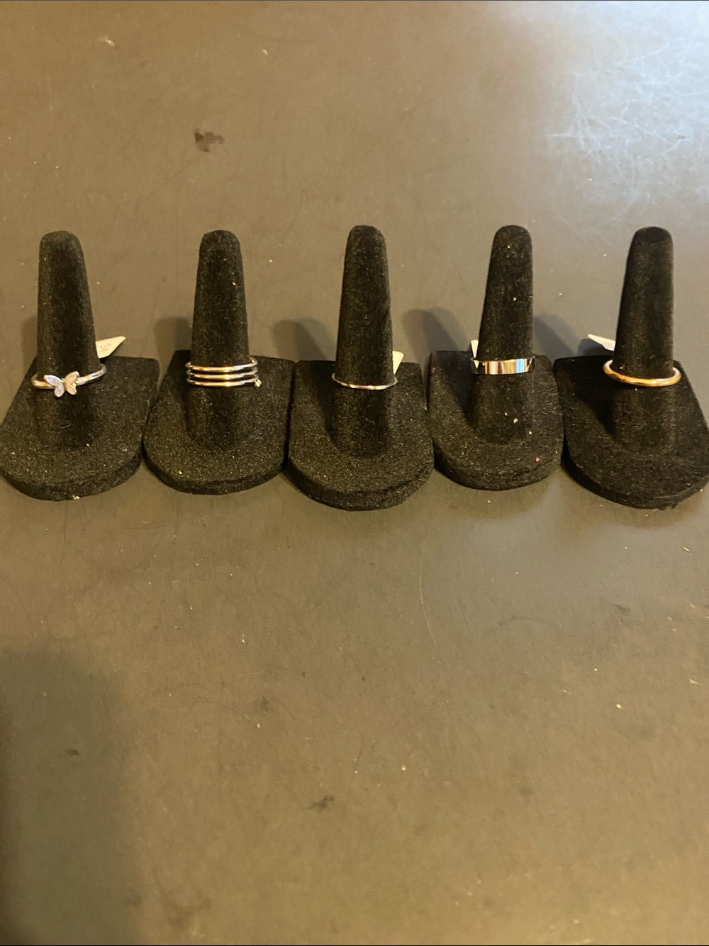 Fashion Jewelry Gold and Silver Mixed Stackable Ring Set